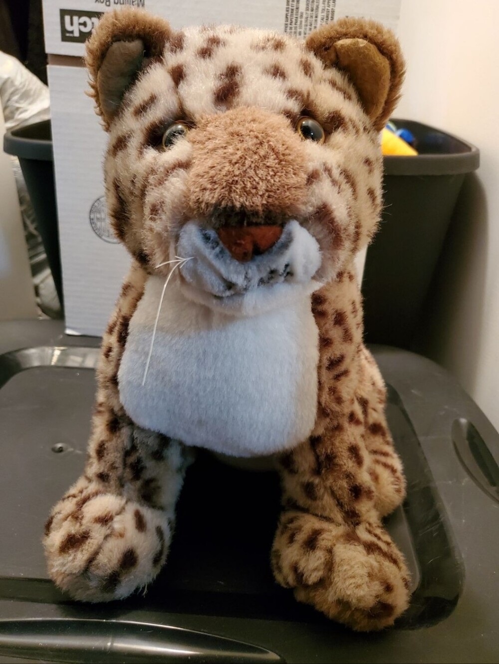 Vintage Leopard Plush